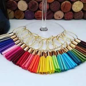 Tassel Wine Charms - Set of 20